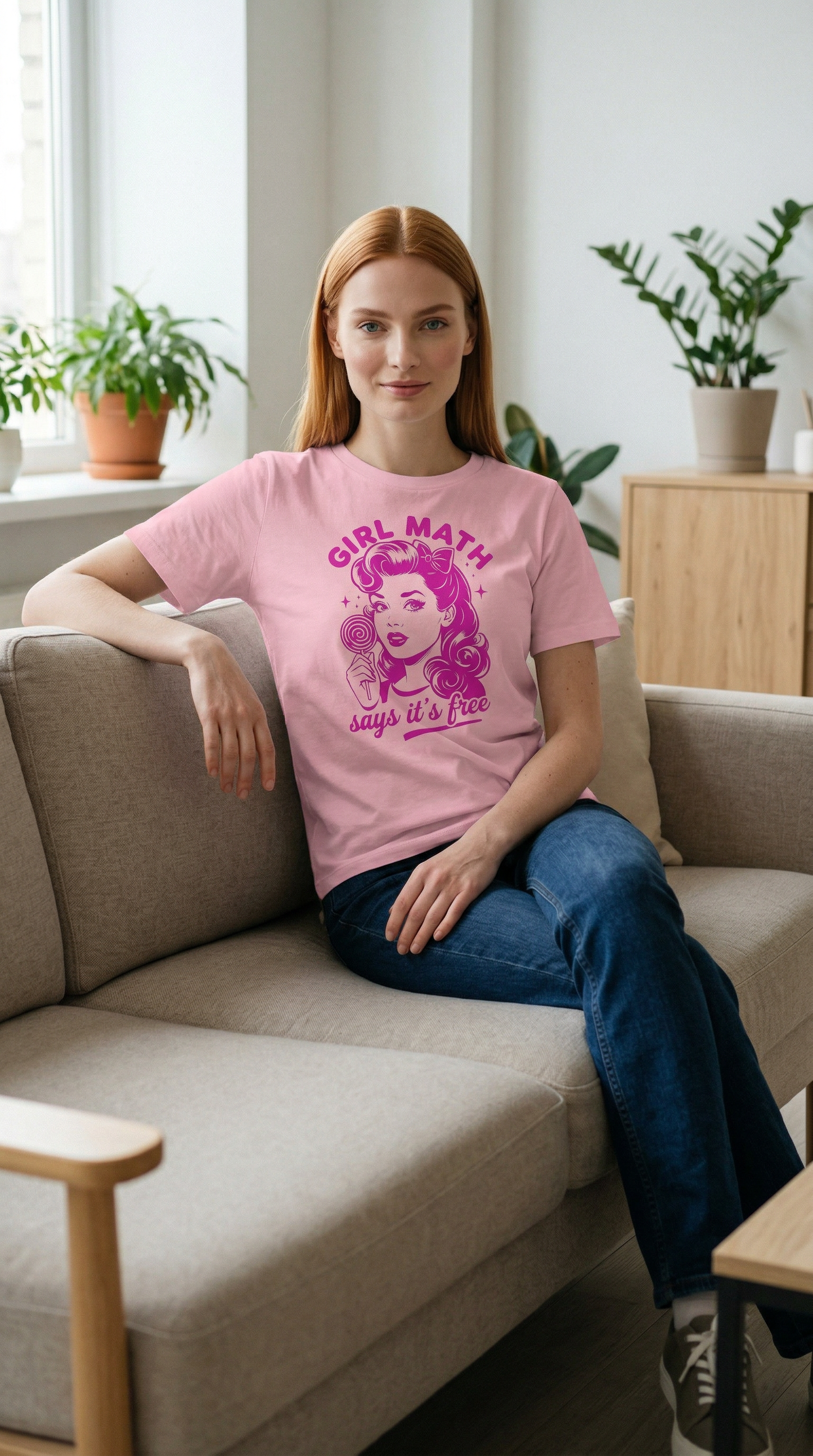 Girl Math Tee (Ladies)